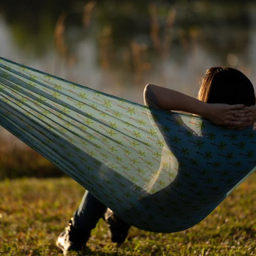 3 Pack | Bliss Hammocks BH-406WCA Mesh Hammock in a Bag | With Hanging Rope Kit | 55-in. Wide | UV-Resistant | 350 Lb. Capacity - Image 4