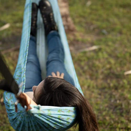 3 Pack | Bliss Hammocks BH-406WCA Mesh Hammock in a Bag | With Hanging Rope Kit | 55-in. Wide | UV-Resistant | 350 Lb. Capacity - Image 6