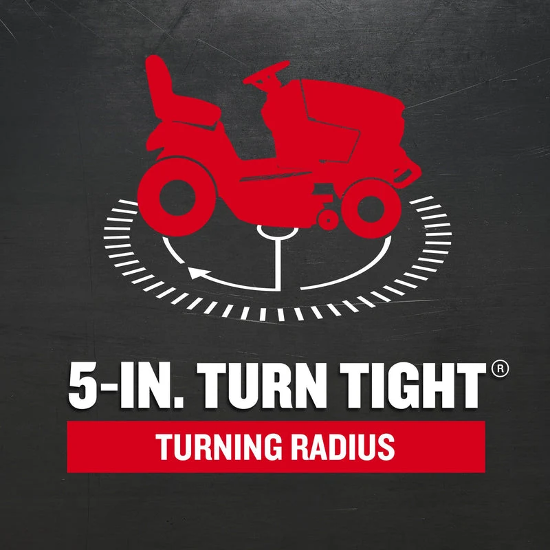 CRAFTSMAN T2400K | In-Store Exclusive | 46in 22HP TURN TIGHT Gas Riding Lawn Mower | KOHLER Twin-Cylinder 7000 Series Engine | Hydrostatic Transmission (Open Box) - Image 6