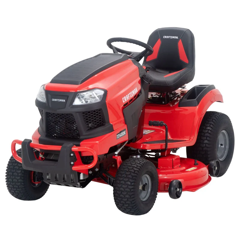 CRAFTSMAN T2400K | In-Store Exclusive | 46in 22HP TURN TIGHT Gas Riding Lawn Mower | KOHLER Twin-Cylinder 7000 Series Engine | Hydrostatic Transmission (Open Box) - Image 8