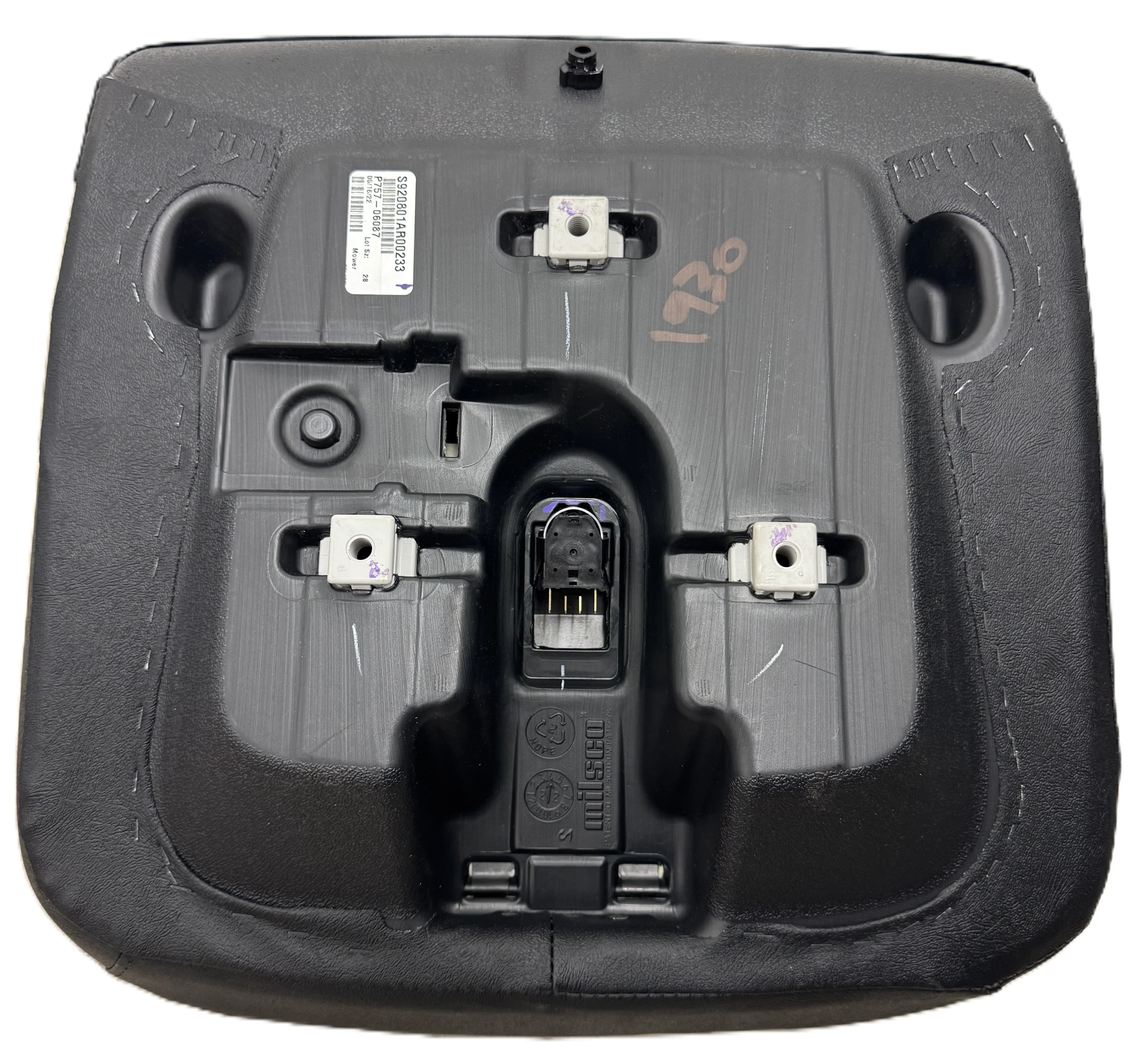 Cub Cadet Low Back Riding Mower Seat w/ Safety Sensor - Image 4