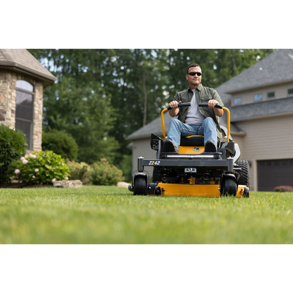 Cub Cadet Z2 42 | 42-in. 21.5 HP Zero-Turn Lawn Mower | 726cc Kawasaki Engine | Fabricated Deck | High Back Seat (Open Box) - Image 9