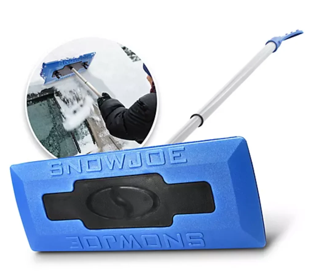 Restored Snow Joe 24V-SS11-ULT | 11" Cordless Snow Thrower Kit | W/ Telescoping Snow Broom & Battery Holder | Battery & Charger Included (Refurbished) - Image 4