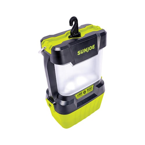 Restored Sun Joe 24V-LGT500-LTE | 24-Volt IONMAX Cordless LED Lantern | 4 Light Modes | Waterproof Casing | W/ 2.0-Ah Battery + Charger (Refurbished) - Image 5