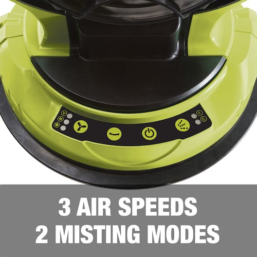 Restored Sun Joe 24V-MSTFAN-LTE 24-Volt iON+ Cordless Indoor/Outdoor Misting Fan Kit W/ 6-Gallon Portable Bucket | 60 Sq. Ft. Coverage | W/ 2.0-Ah Battery + Charger Refurbished - Image 5