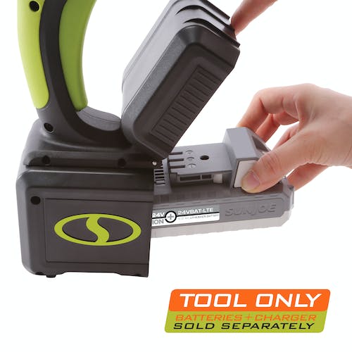Restored Sun Joe 24V-PP350-CT 24-Volt IONMAX Power Cleaner | Tool Only | Ultra-Portable | 5-in-1 Twist Nozzle (Refurbished) - Image 3
