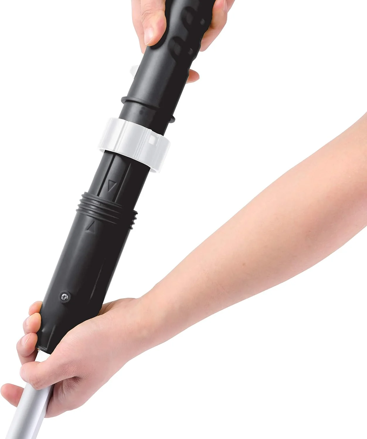Restored Sun Joe 24V-PWSCRB-LTW | 24V Cordless Indoor/Outdoor 1000-OPM Oscillating Scrubber | 4 Attachments & Battery + Charger (Refurbished) - Image 7
