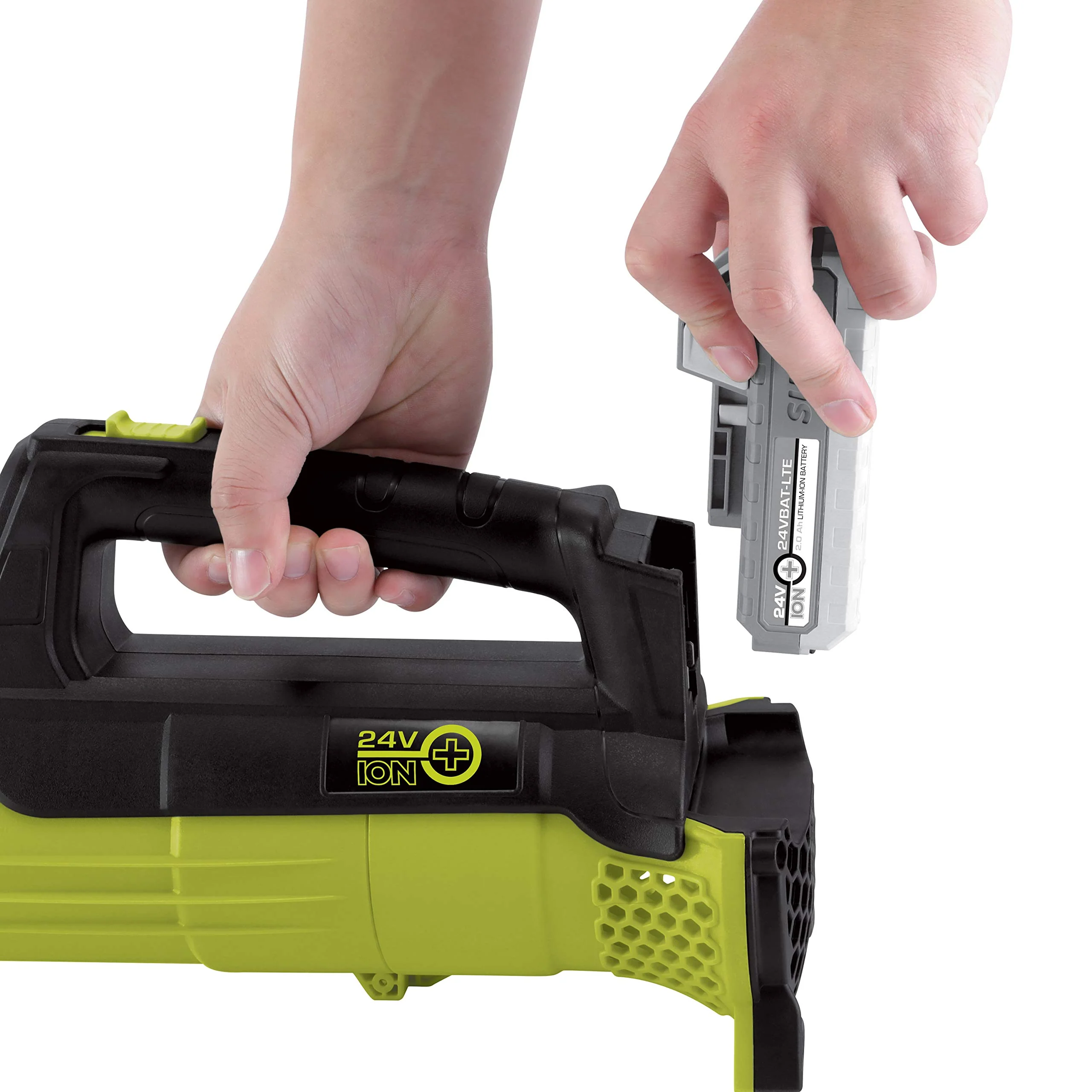 Sun Joe 24V-TB-LTE | 24-Volt iON Cordless Compact Turbine Jet Blower Kit | With 2.0-Ah Battery + Quick Charger | In-Store Exclusive - Image 9