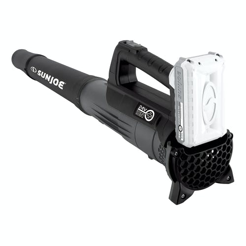 Restored Sun Joe 24V-TB-LTE 24-Volt iON Cordless Compact Turbine Jet Blower, Kit (w/ 2.0-Ah Battery + Quick Charger) (Remanufactured) - Image 13