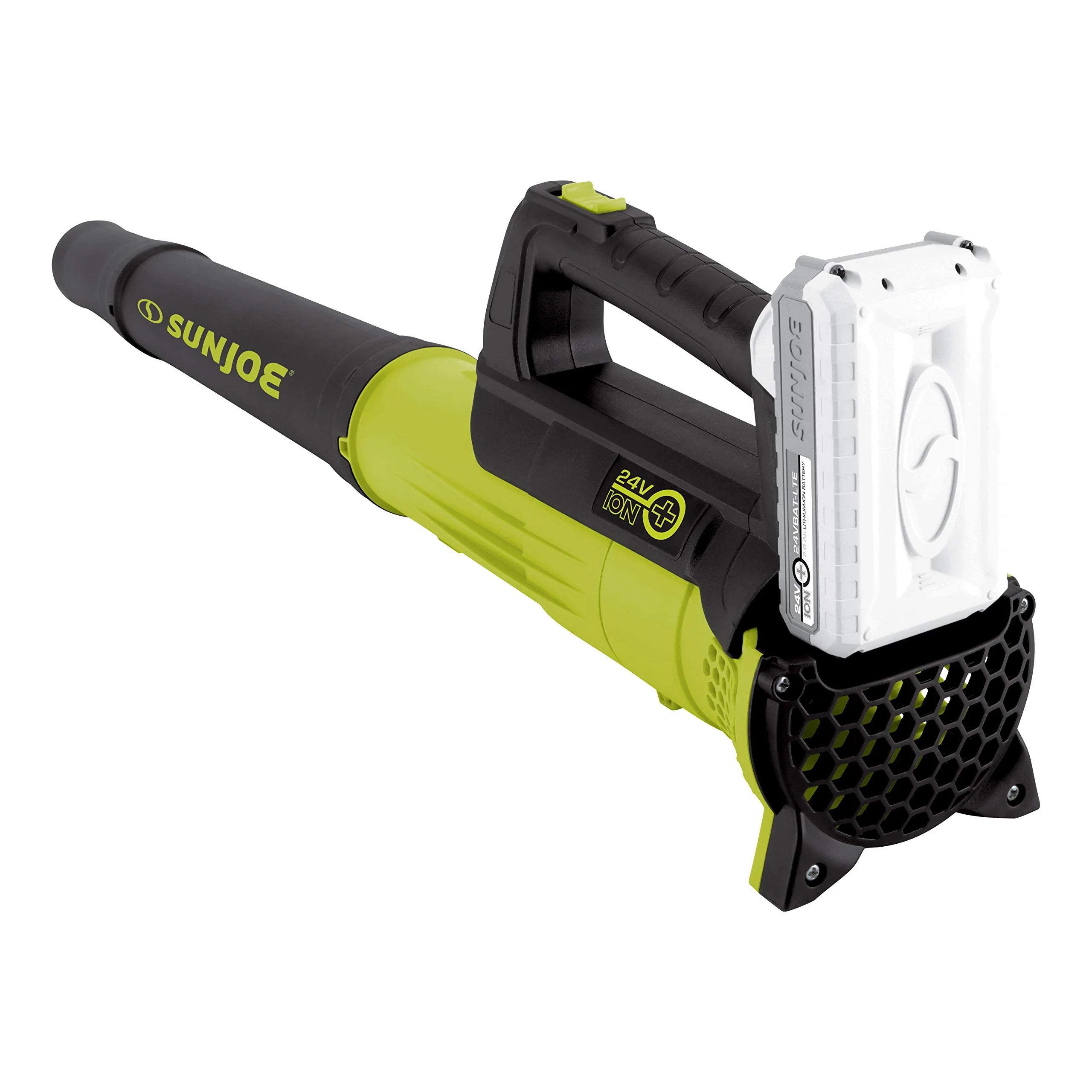 Restored Sun Joe 24V-TB-LTE 24-Volt iON Cordless Compact Turbine Jet Blower, Kit (w/ 2.0-Ah Battery + Quick Charger) (Remanufactured) - Image 8