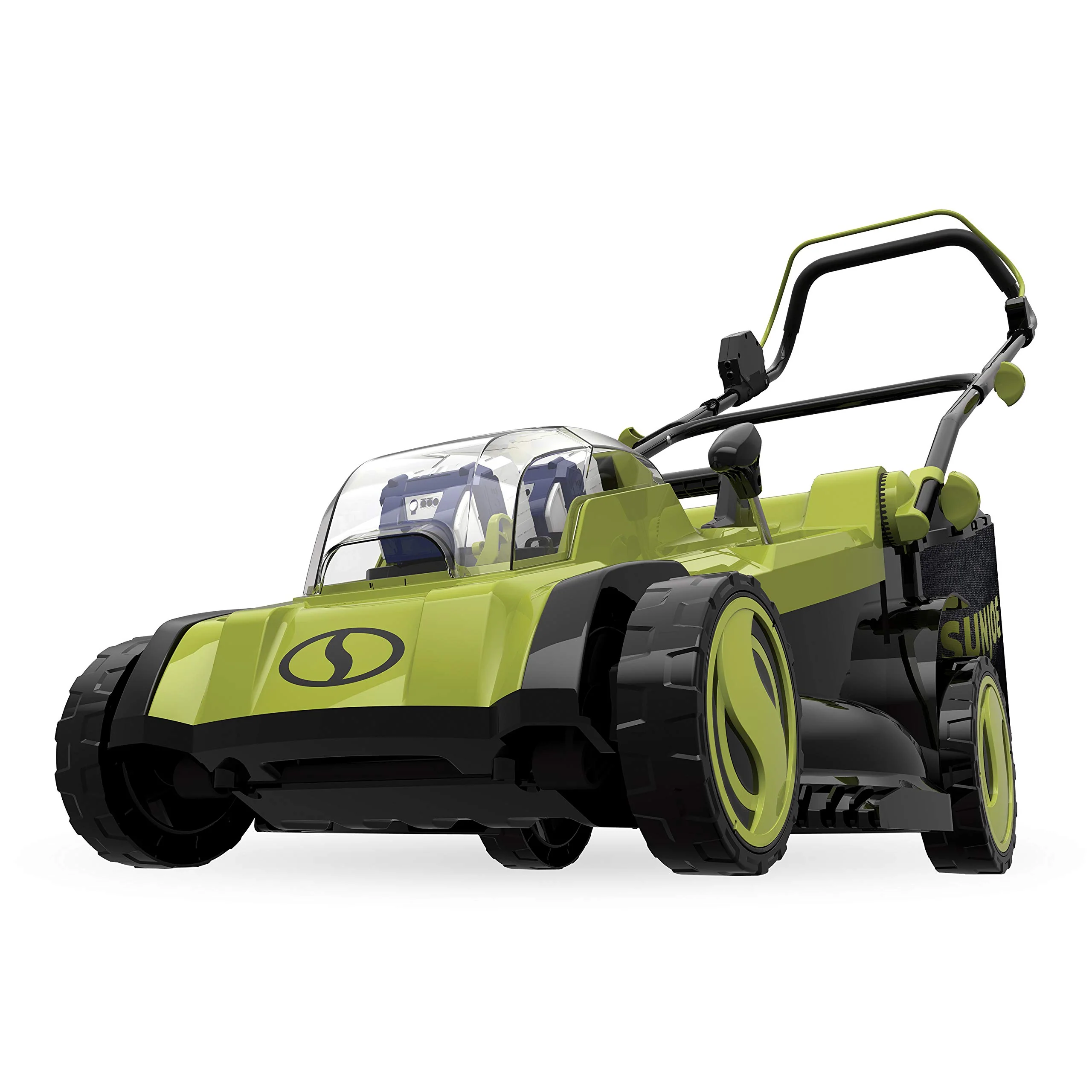 Restored Sun Joe 24V-X2-17LM | Battery Mulching Lawn Mower | 670 W Brushless Motor | 17 in | Grass Catcher | 48V iON | (Refurbished) - Image 3