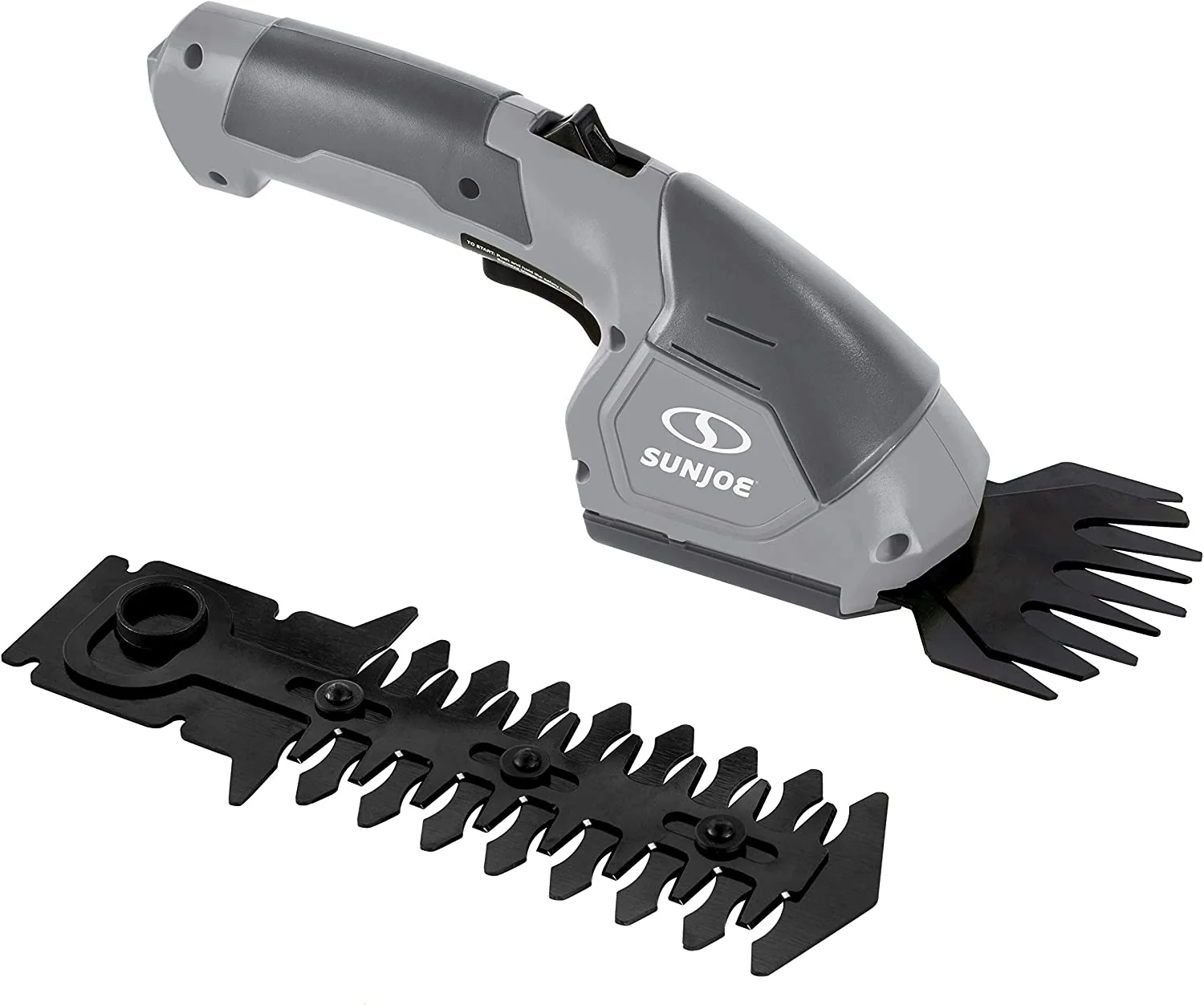 Restored Sun Joe HJ604C 7.2-Volt 2-in-1 1250-RPM Cordless Grass Shear / Shrubber Handheld Trimmer, Rechargeable On-board Lithium-Ion Battery and Charger Included (Refurbished) - Image 10