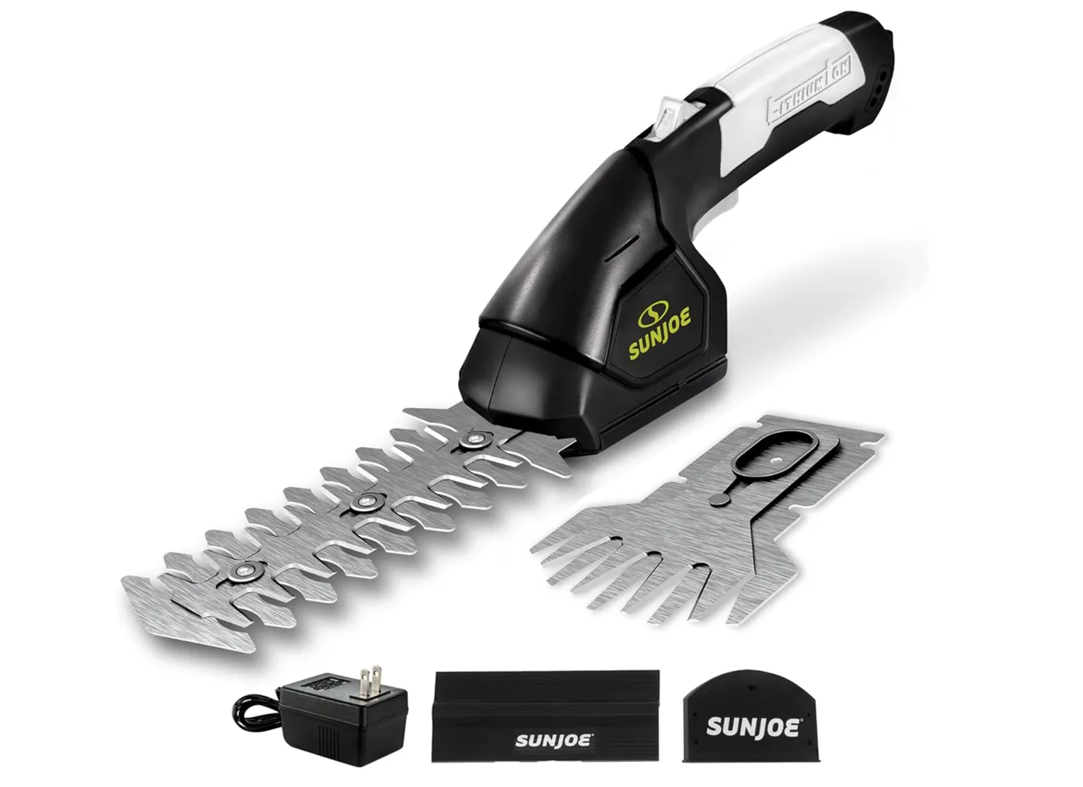 Restored Sun Joe HJ604C 7.2-Volt 2-in-1 1250-RPM Cordless Grass Shear / Shrubber Handheld Trimmer, Rechargeable On-board Lithium-Ion Battery and Charger Included (Refurbished) - Image 17