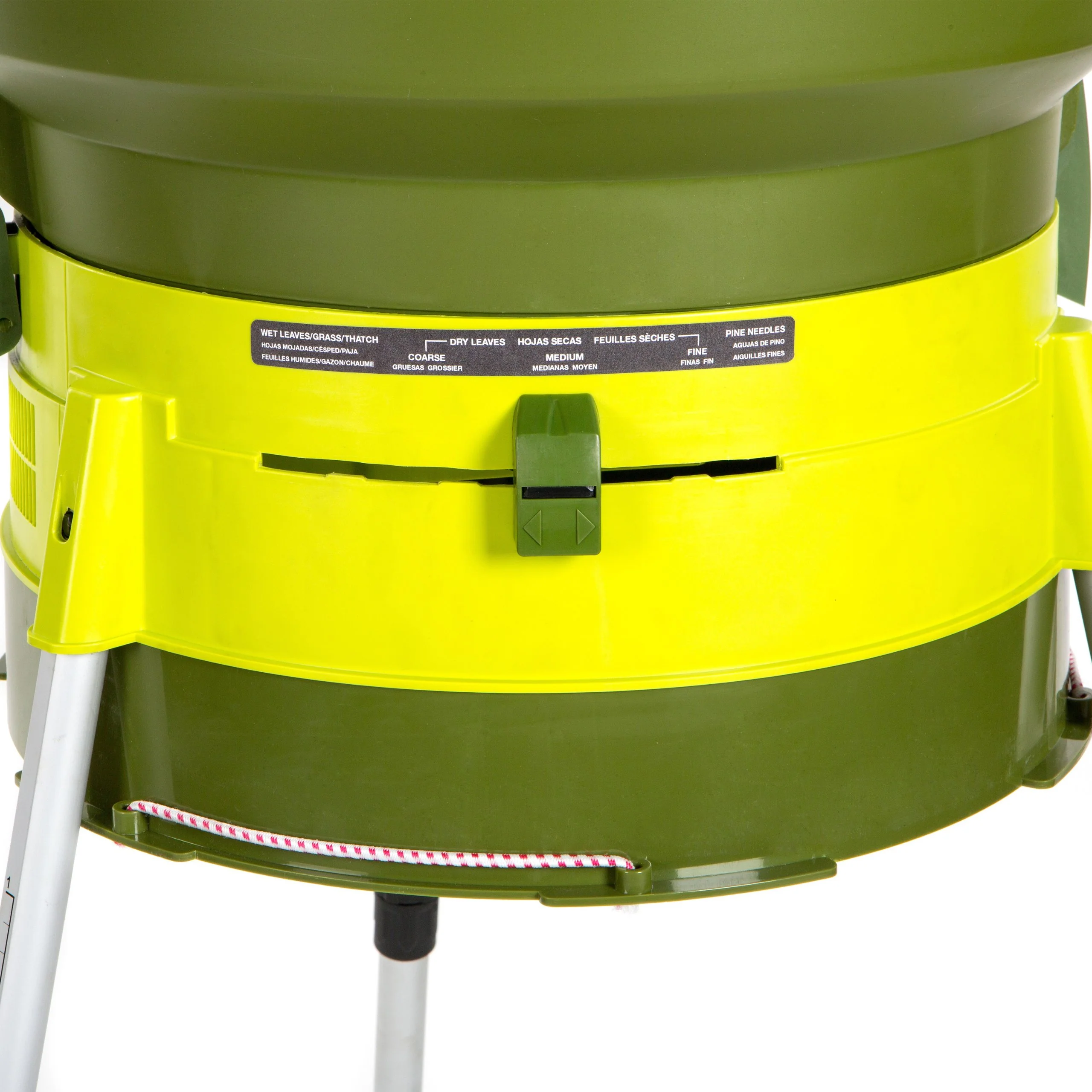 Restored Sun Joe SDJ616 | Electric Leaf Mulcher/Shredder | 13-Amp | 16:1 Reduction Ratio | 8,000-RPM | Mulch up to 55-Gallons per Minute | Adjustable Control Dial | Green (Refurbished) - Image 3