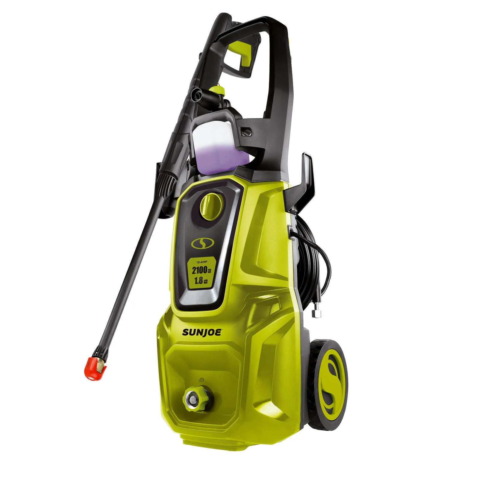 Restored Sun Joe SPX2690 Electric Pressure Washer | 13-Amp | 2100 PSI Max (Refurbished)