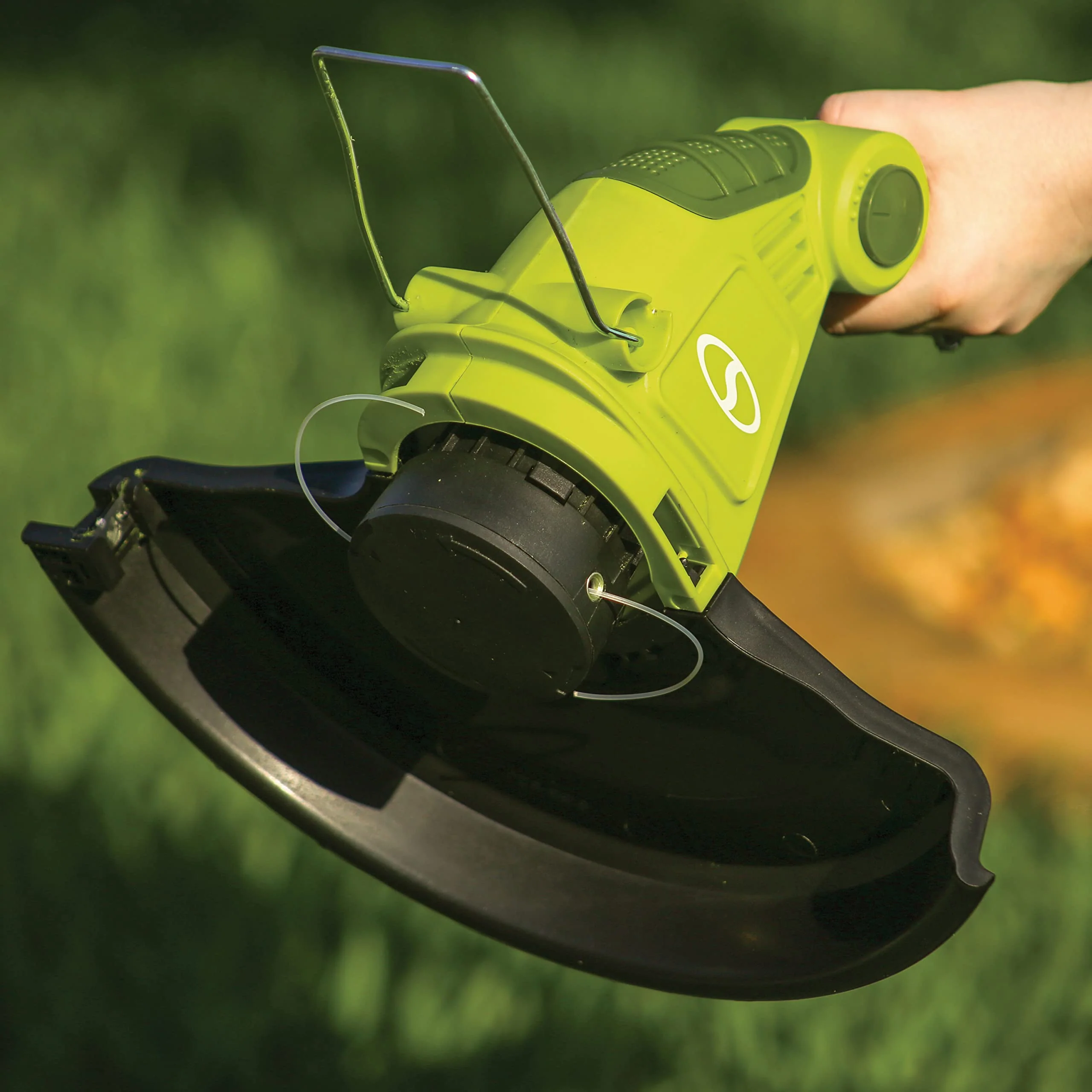 Restored Sun Joe TRJ13STE Trimmer Joe 13" Automatic Feed Electric String Trimmer/Edger (Refurbished) - Image 8