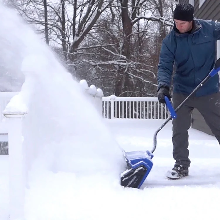 Restored Snow Joe 24V-SS13-MAX Battery Snow Shovel Kit | 13 Inch | Includes 4Ah Battery, Quick Charger, Battery Holder, & Cover (Refurbished) - Image 7