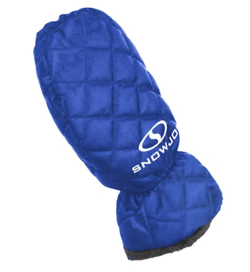2 Pack | Snow Joe SJEG02M | Polar Fleece Lined Mitt With Built-In Ice Scraper | Waterproof | Heavy-Duty Ice Scraper - Image 7