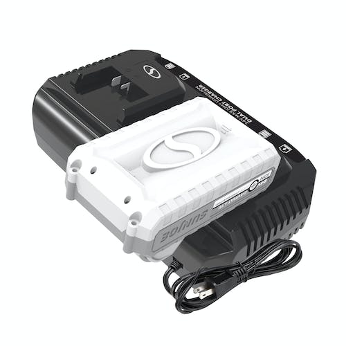 Snow + Sun Joe 24V Bundle W/ (2) 2.0-Ah Batts and Dual Quick Charger (Open Box) - Image 6
