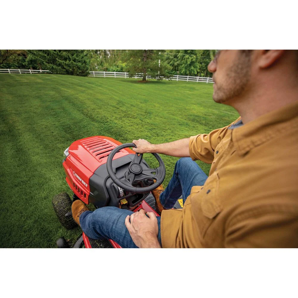 Troy Bilt Bronco 42 | Riding Lawn Mower | 547cc Troy-Bilt Engine | 42" Deck (Open Box) - Image 4