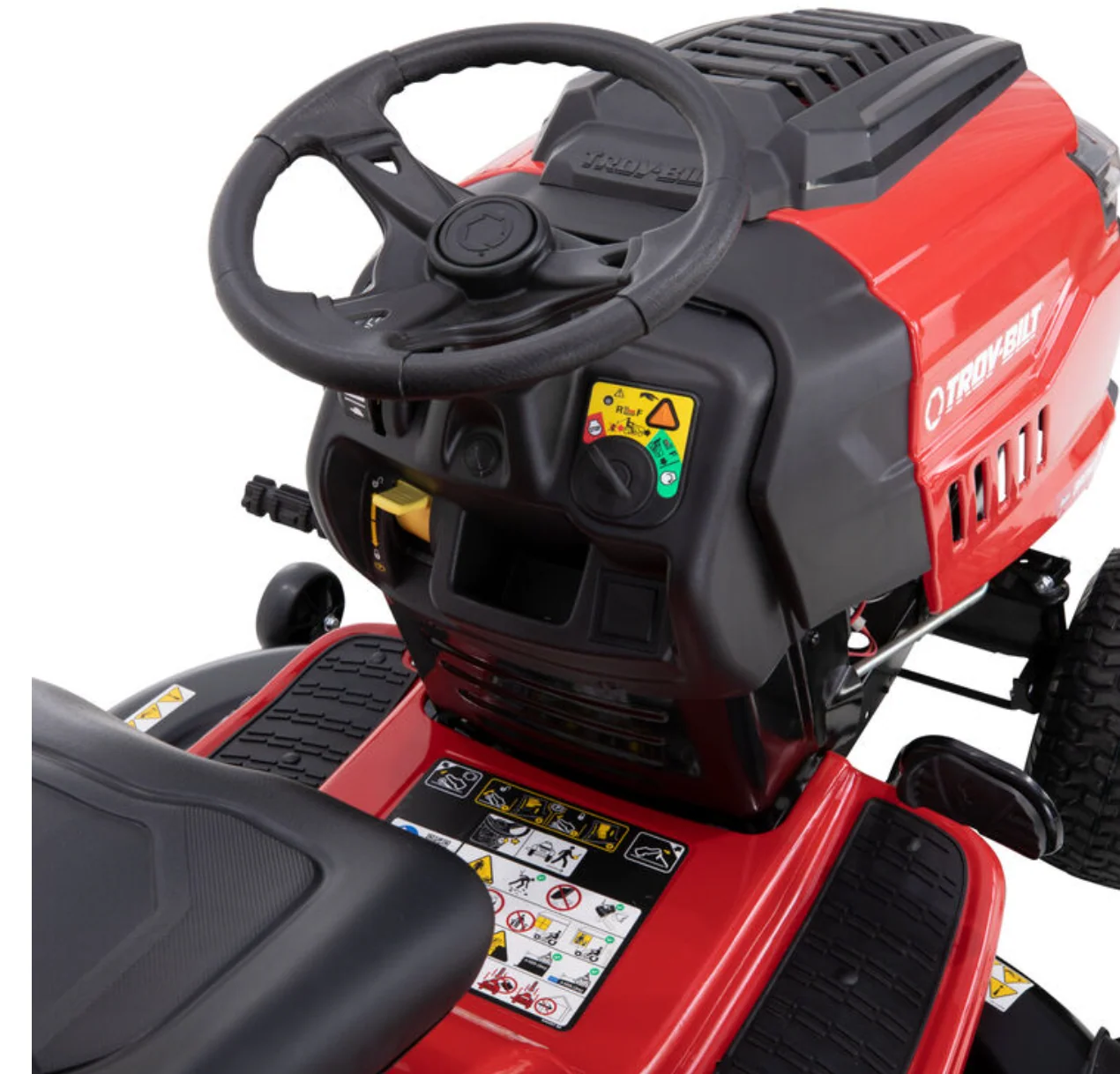 Troy-Bilt Bronco 46 Riding Lawn Mower | 547cc | 46" Side-Discharge, Twin-Blade, Steel Cutting Deck | AutoDrive Transmission - Image 5