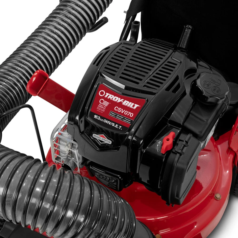 Troy-Bilt CSV070 Self-Propelled Chipper Shredder Vacuum | 163cc Briggs & Stratton Engine (Open Box) - Image 4