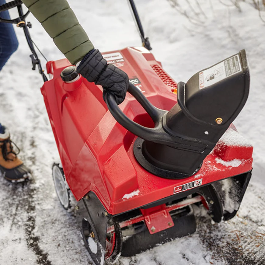 Troy-Bilt Squall 123R | 21 in. | 123 cc Single-Stage Gas Snow Blower | E-Z Chute Control - Image 5